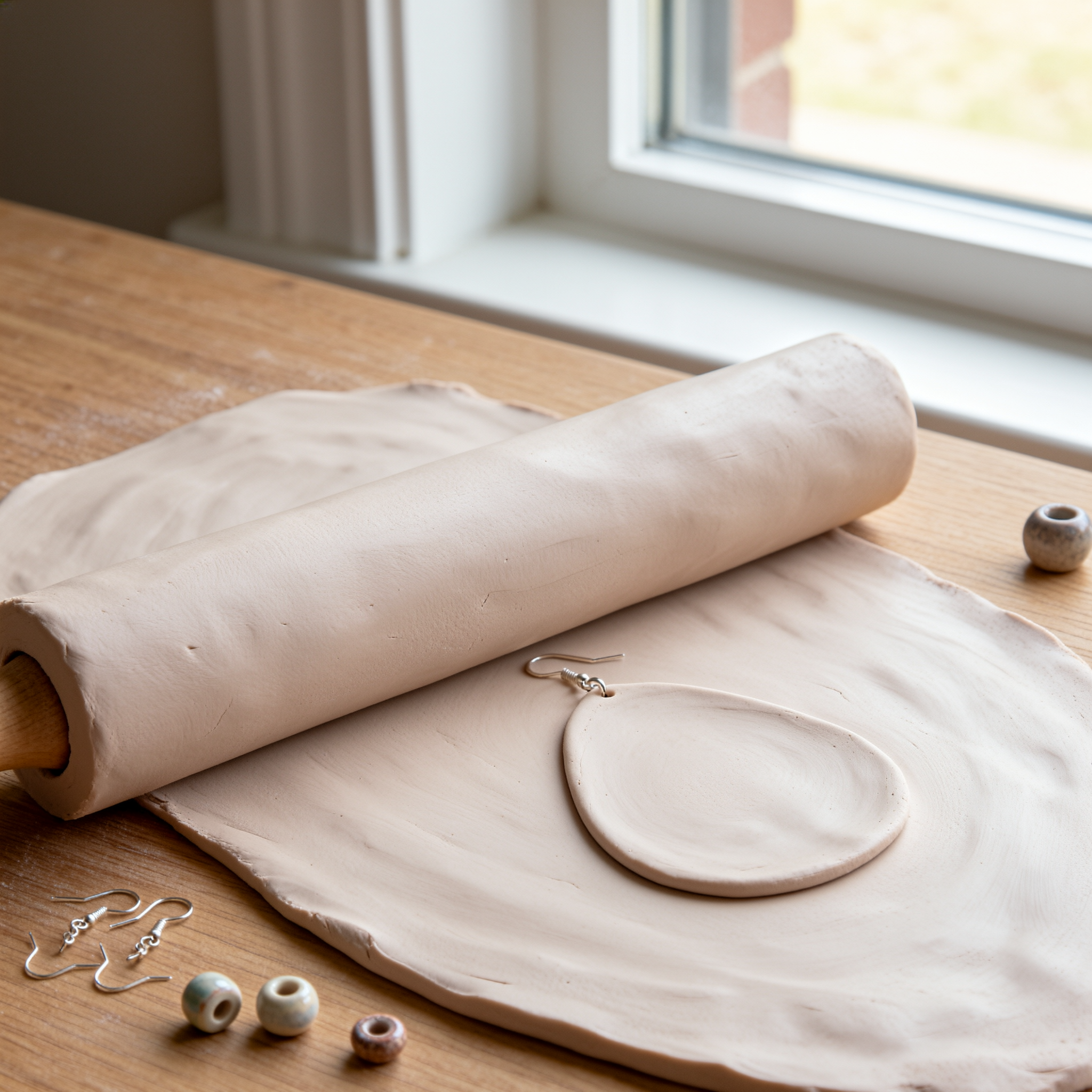 Air Dry Clay Jewelry: How to Make Minimalist Earrings and Pendants