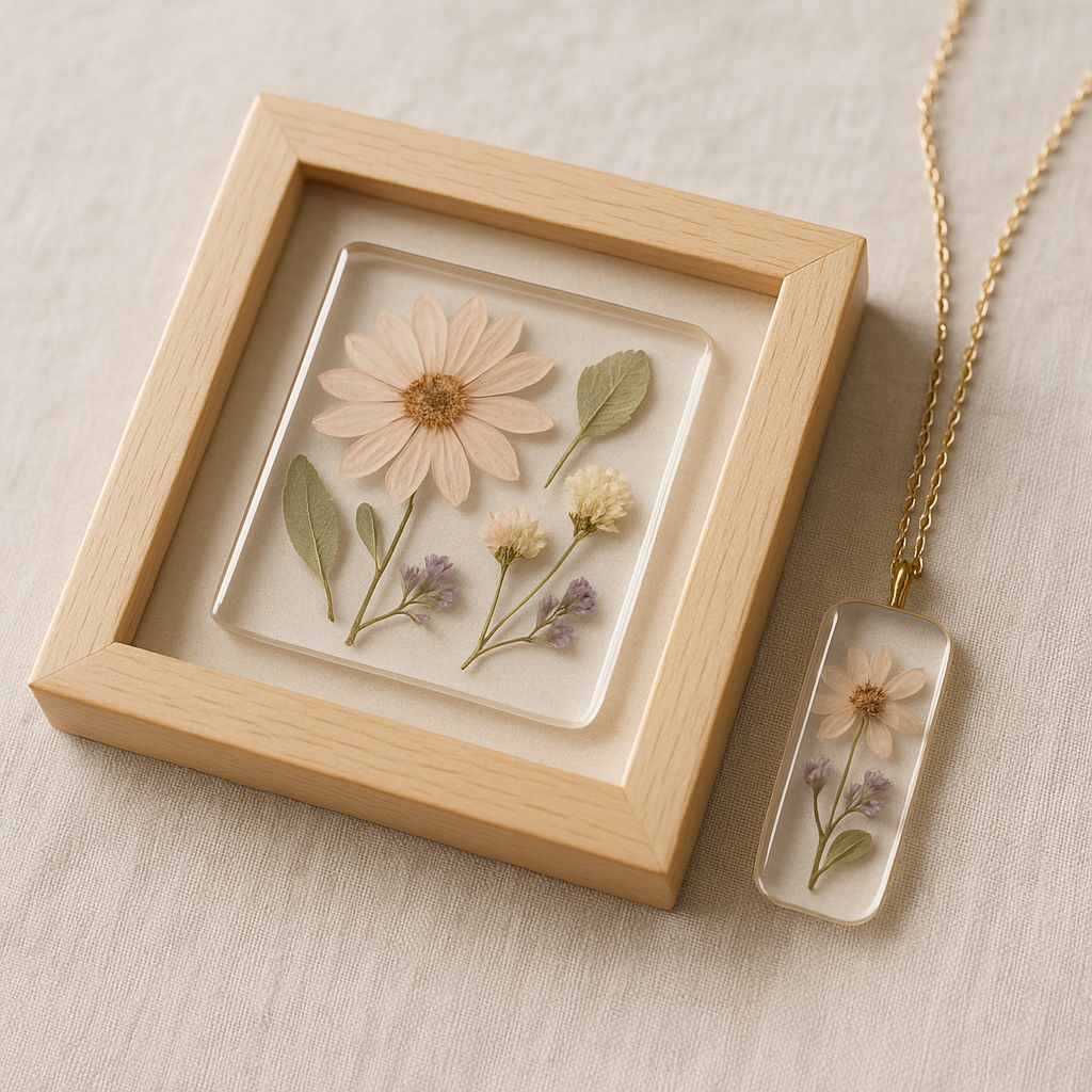 Pressed Flower Resin Art: How to Preserve Blooms in Jewelry and Frames