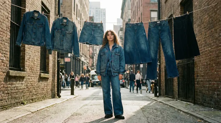 How to Build a Thrifted Denim Wardrobe That Looks Intentional