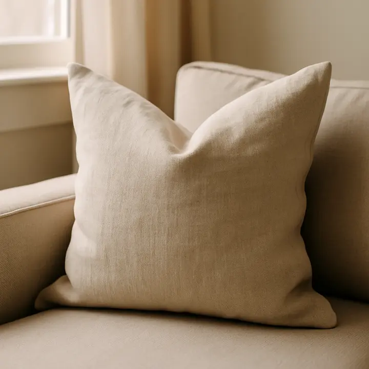 DIY Linen Throw Pillow Covers: No Sew Method That Looks Expensive