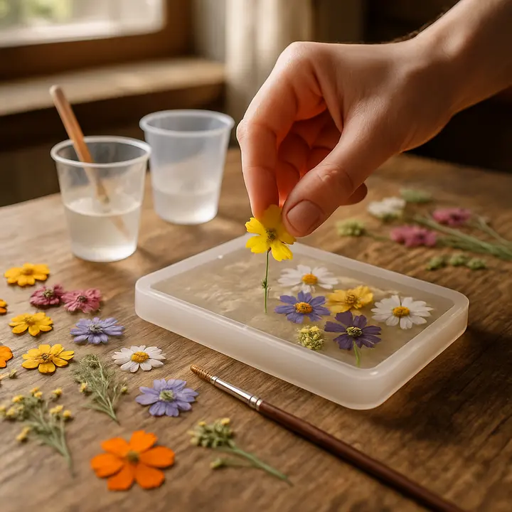 Pressed Flower Resin Art: How to Preserve Blooms in Jewelry and Frames